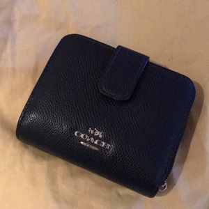 Navy coach wallet